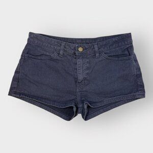 Vintage American Apparel - Navy Blue Low Rise Shorts – Classic Y2K